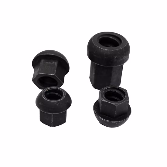 Porca esférica de aço carbono M20/25mm e porca abaulada e placa de âncora usada para barra de aço roscada laminada a quente